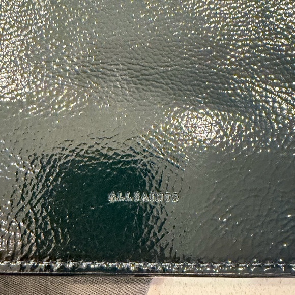 Beautiful All Saints Fletcher Crossbody, Dark Green - Picture 4 of 10